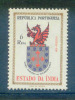 ! ! Portuguese India - 1958 Coat Of Arms 6 R - Af. 468 - MH - Portugees-Indië