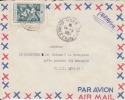 Boké (petit Bureau) Guinée Maritime Afrique Colonie Française Lettre Par Avion Pour Marseille Marcophilie Rare - Storia Postale