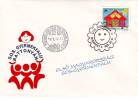 255an: SOS- Kinderdorf- Beleg/ Ungarn 1992 - Covers & Documents