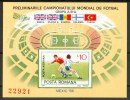 1985 Romania "Mexico 86" World Cup Block Imperforate MNH** 95- - 1986 – Messico