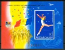 1988 Romania "Seul 88" Olympic Games Gymnast Block Imperforate MNH** Fo97 - Ete 1988: Séoul