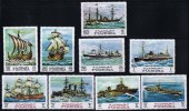 FUJEIRA  1968  Navires Anciens Et Modernes  Série Complète ** MNH - Fujeira