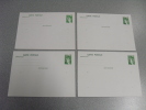 4 Cartes Entier Postal  Etat Neuf   TTB - Collezioni & Lotti: PAP & Biglietti