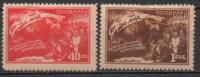 RUSSIA (USSR) -(H5004)-YEAR 1950-(Michel 1508+1510)-2nd All-Union Peace Conference-- MLH (*) - Ongebruikt