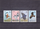 Hong Kong Birds ** MNH 4 Stamps. - Flamencos