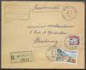 BISCHHEIM - BAS RHIN / 1964 LETTRE RECOMMANDEE (ref 1812) - Storia Postale