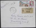 STRASBOURG NEUDORF  - BAS RHIN / 1964 LETTRE RECOMMANDEE (ref 1805) - Storia Postale