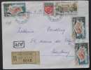 STRASBOURG PORT DU RHIN  - BAS RHIN / 1964 LETTRE RECOMMANDEE AR (ref 1802) - Lettres & Documents