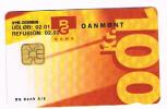 DANIMARCA (DENMARK)  - DANMONT (CHIP) - 1999 BG BANK LOENKONTO   EXP. 2.01   - USED °  -  RIF. 3984 - Denmark