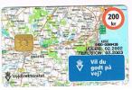 DANIMARCA (DENMARK)  - DANMONT (CHIP) - 2000 VEJDIREKTORATET: MAP    EXP.  2.02     - USED ° -  RIF. 3988 - Danimarca