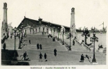 MARSEILLE - (13000) - CPA - MARSEILLE - Escalier Monumental De La Gare - Station Area, Belle De Mai, Plombières