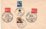 Bohmen Und Mahren 1942,  "Tag Der Briefmarke" 11.1 42 & "Drei Jahre Im Grossdeutschland" - Cartas & Documentos