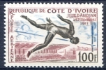 COTE IVOIRE 1961 - ** - PA21 - Jeux Abidjan Athletisme Saut Hauteur 3 - Athletics