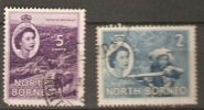 Borneo Del Norte, NORTH BORNEO X2 - Nordborneo (...-1963)