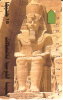 TARJETA DE EGIPTO DE UNA ESCULTURA DE UN FARAON - Egypt