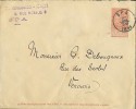 BELGIË/BELGIQUE :1895: Post. Stat. :Gelopen Briefomslag/Enveloppe Voyagée : (Stibbe : N°5), - Covers