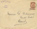 BELGIË/BELGIQUE :1895: Post. Stat. :Gelopen Briefomslag/Enveloppe Voyagée : (Stibbe : N°5), - Covers