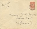 BELGIË/BELGIQUE :1895: Post. Stat. :Gelopen Briefomslag/Enveloppe Voyagée : (Stibbe : N°5), - Covers