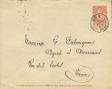 BELGIË/BELGIQUE :1895: Post. Stat. :Gelopen Briefomslag/Enveloppe Voyagée : (Stibbe : N°5), - Briefe