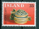 Iceland 1976 35k Wooden Bowl  Issue #490 - Oblitérés