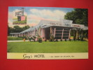 Georgia > Gary's Motel  1 Mi South Atlanta Ga -- Linen            ----  ---ref 245 - Atlanta