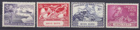 Hong Kong 1949 Mi. 173-76 UPU Weltpostunion Complete Set MH* - Unused Stamps
