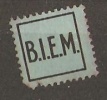 Phonograph Stamp, B.I.E.M. - Fantasy Labels