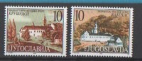 435  JUGOSLAVIJA  2000 JUGOSLAVIA MONASTERI   NEVER HINGED   INTERESSANTE - Unused Stamps