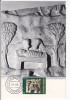 Carte Maximum GRECE  N° Yvert  1482 (NATIVITE - Bas Relief) Obl Sp 1982 - Cartoline Maximum
