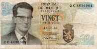 Royaume De Belgique Vingt Francs - 20 Francos