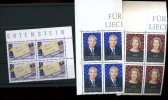 FL 1991  Bloc De 4   **  Couple Princier >   Net 50% SOUS PRIX POSTE: 28,80CHF - Unused Stamps