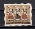 Yugoslavia 1957. Folklore Folk Costumes  MNH Mi.828 - Neufs