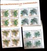 FL **  Fougères  Ferns  1992  4x Yv. 986/989 Cote 28 Euros    MOITIE  FACIAL - Nuovi