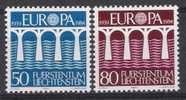 Liechtenstein Y/T 778 / 779 (**) - 1984