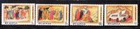 St Lucia 1974 Easter Paintings By Ugolino 14th Century MNH - St.Lucia (...-1978)