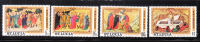 St Lucia 1974 Easter Paintings By Ugolino 14th Century MNH - Ste Lucie (...-1978)