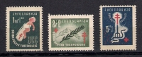 Yugoslavia 1948. Anti Tuberculosis MNH Mi.536/38 - Nuovi