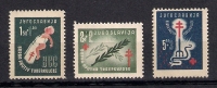 Yugoslavia 1948. Anti Tuberculosis MNH Mi.536/38 - Neufs