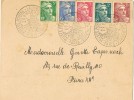 Carta Foire De PARIS 1948, Fechador Musée Postal - Lettres & Documents