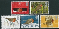 Christmas Robins, 1995, Birds - Collections, Lots & Series