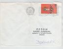 Brunei Cover Sent To Denmark Bandar Seri Begawan 2-4-1992 (the Cover Has Been Bended) - Brunei (1984-...)