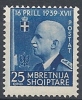 1942 ALBANIA UNIONE 25 Q MNH ** - RR8996-3 - Albanie