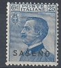 1923 SASENO EFFIGIE 25 CENT MNH ** - RR9003 - Saseno