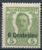 1918 OCC. AUSTRIACA 6 CENT MNH ** - RR9003 - Austrian Occupation