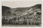 Fleurier Photo Panorama Voyagée 1936 - Fleurier