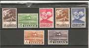 Isl Mi.Nr.247-53/ ISLAND -  Hekla Vulkanausbruch Von 1947** - Unused Stamps