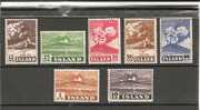 Isl Mi.Nr.247-53/ ISLAND -  Hekla Vulkanausbruch Von 1947** - Ungebraucht