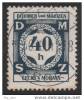 BOEMIA E MORAVIA (Occupazione) - Servizio: 40 H. Indaco - 1941 - Usados