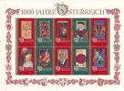 209n: Blockausgabe 1998, Tausend Jahre Österreich Feinst Postfrisch ** - Blocks & Sheetlets & Panes
