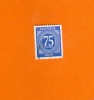 1946 N° 24 ZONE AAS  DEUTSCHE 75 PFENNIG POST  OBLITÉRÉ - Oblitérés